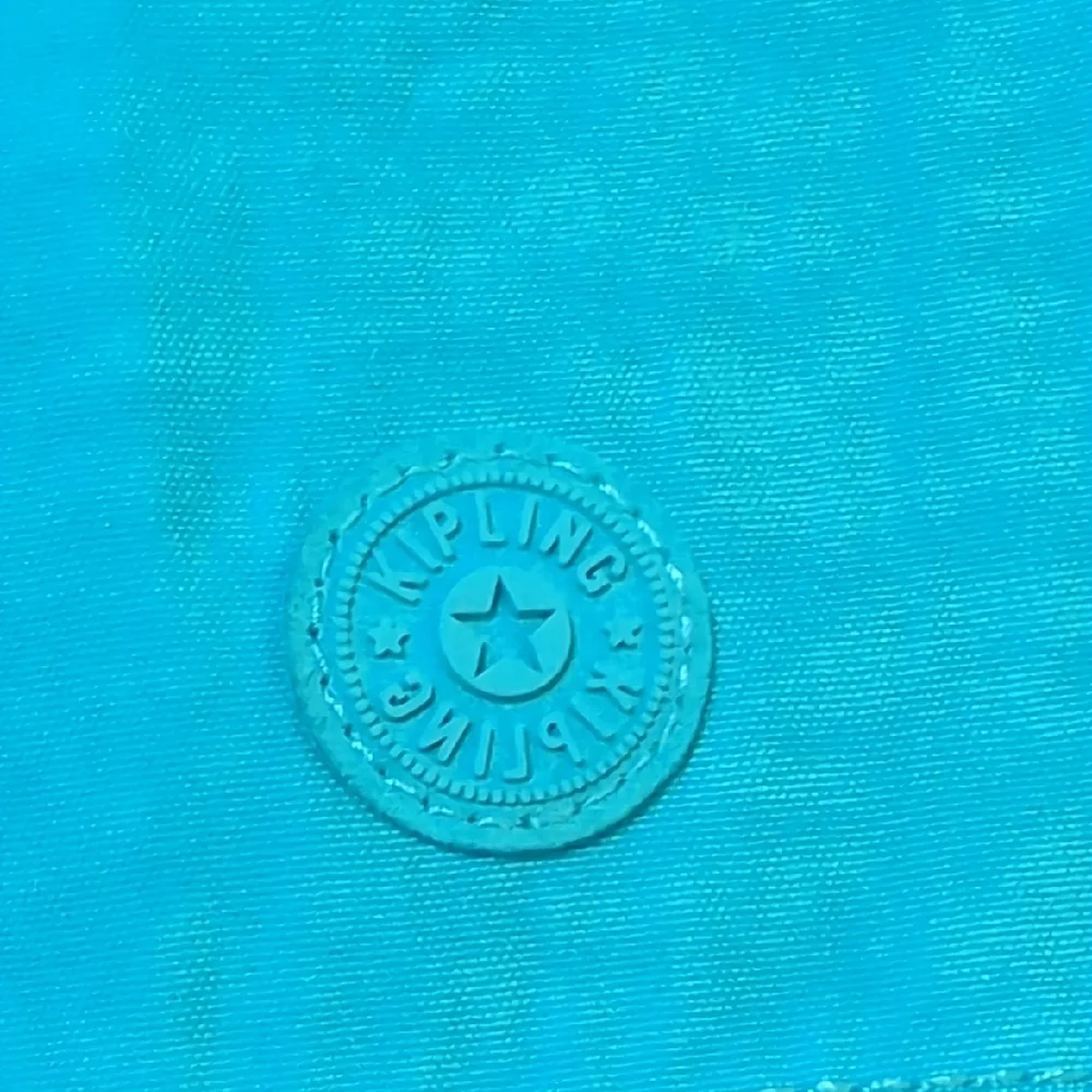 Kipling Blue Crossbody Bag with Adjustable Strap and Signature Charm - Picture 3 of 4